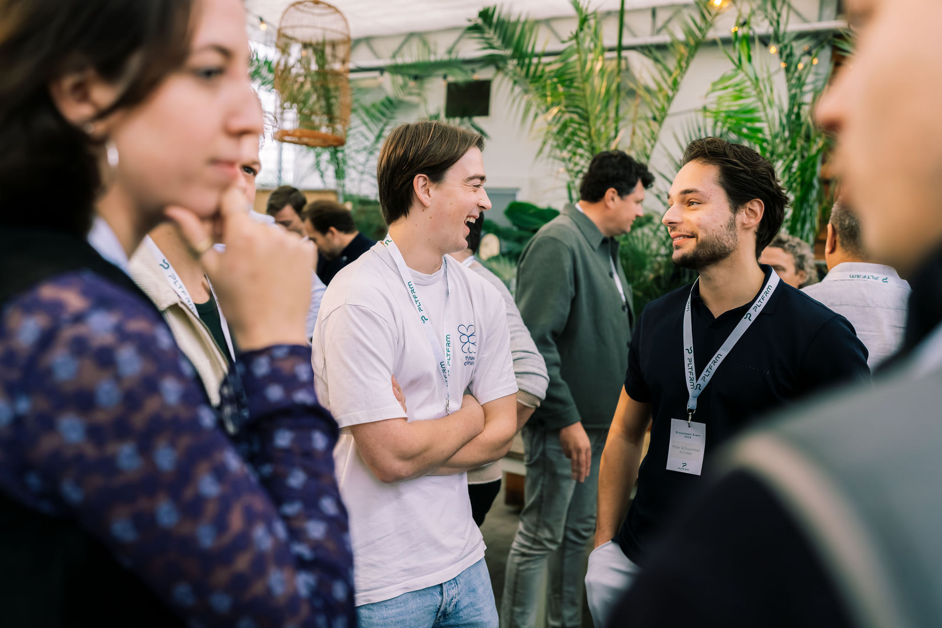 Deelnemers van PLTFRM en partners tijdens het ecosysteem evenement