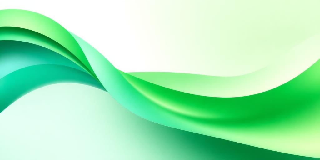 Abstracte groen teal curves
